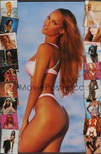5x356 LOT OF 49 UNFOLDED COMMERCIAL POSTERS '80s-90s great images of sexy half-naked ladies!