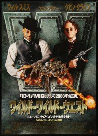 5y239 WILD WILD WEST Japanese 29x41 '99 Will Smith, Kevin Kline, it's a whole new West!