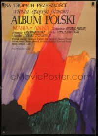 5y361 POLISH ALBUM Polish 23x32 '70 Jan Rybkowski's Album Polski, Jaros artwork!