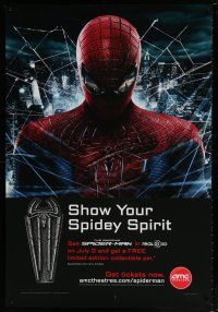 5z060 AMC THEATRES Spider-Man style DS 1sh '12 cool ad from the movie theater chain!