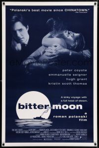 5z128 BITTER MOON 1sh '94 Roman Polanski, Peter Coyote, Hugh Grant, Emmanuelle Seigner