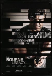 5z147 BOURNE LEGACY teaser DS 1sh '12 there was never just one, Jeremy Renner!