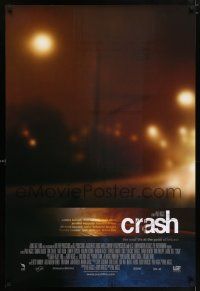 5z212 CRASH int'l DS 1sh '04 Don Cheadle, Sandra Bullock, Matt Dillon!