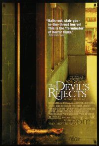5z254 DEVIL'S REJECTS advance 1sh '05 Rob Zombie directed, they must be stopped!