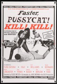 5z315 FASTER, PUSSYCAT! KILL! KILL! 1sh R95 Russ Meyer's ode to the violence in women, Tura Satana