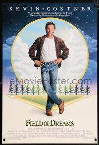 5z323 FIELD OF DREAMS 1sh '89 Kevin Costner baseball classic, if you build it, they will come!