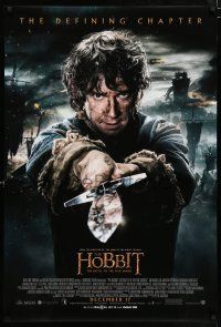 5z405 HOBBIT: THE BATTLE OF THE FIVE ARMIES advance DS int'l 1sh '14 Freeman as Bilbo Baggins!