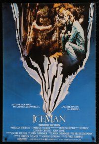 5z445 ICEMAN int'l 1sh '84 cool different image of John Lone, Timothy Hutton, Crouse in ice!