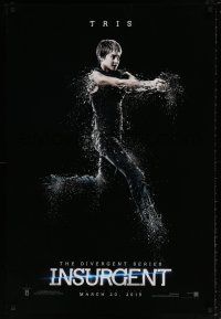 5z471 INSURGENT teaser DS 1sh '15 The Divergent Series, cool image of Shailene Woodley as Tris!