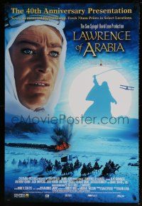 5z519 LAWRENCE OF ARABIA DS 1sh R02 David Lean classic starring Peter O'Toole!