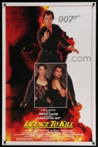 5z528 LICENCE TO KILL 1sh '89 Timothy Dalton as James Bond, don't get on his bad side!