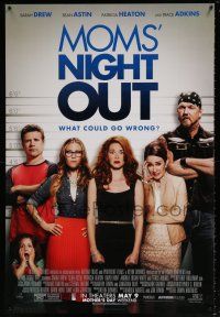 5z607 MOMS' NIGHT OUT advance DS 1sh '14 Sean Astin, Sarah Drew, Patricia Heaton, Trace Adkins!