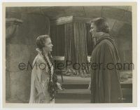 6a056 ADVENTURES OF ROBIN HOOD 8x10.25 still '38 Errol Flynn looks down at Olivia De Havilland!