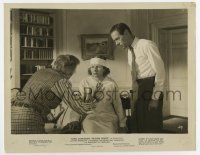 6a143 BLITHE SPIRIT 8x10.25 still '45 Rex Harrison watches Margaret Rutherford talk to injured lady!
