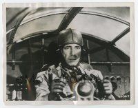 6a183 CHAIN LIGHTNING 8x10.25 still '49 test pilot Humphrey Bogart in airplane cockpit!