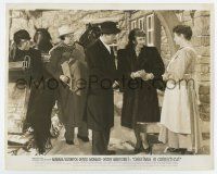 6a194 CHRISTMAS IN CONNECTICUT 8x10 still '45 Barbara Stanwyck, S.Z. Sakall & others in New England