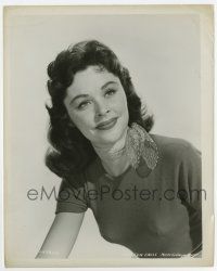 6a228 DARLENE ENGLE 8.25x10 still '50s smiling head & shoulders portrait of the pretty actress!