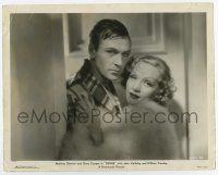 6a236 DESIRE 8x10.25 still '36 great c/u of rumpled Gary Cooper & sexy Marlene Dietrich!