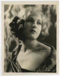 6a280 ESTHER RALSTON 8x10 key book still '30s head & shoulders portrait with flowers in her hair!