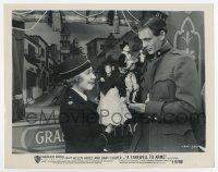 6a299 FAREWELL TO ARMS 8x10.25 still R49 Helen Hayes & Gary Cooper playing with marionettes!