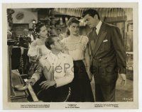 6a304 FIESTA 8x10 still '47 Esther Williams & John Carroll with young Ricardo Montalban by piano!