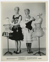 6a308 FIRST TRAVELING SALESLADY 8x10.25 still '56 Ginger Rogers & Carol Channing with mannequins!