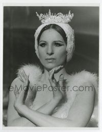 6a335 FUNNY GIRL 7.75x10 still '69 Barbra Streisand as Fanny Brice in The Queen of the Swans!