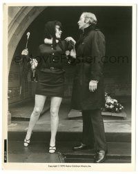 6a345 GET CARTER 8x10 still '71 Michael Caine gets rough with Dorothy White when she won't talk!