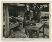 6a513 KLONDIKE ANNIE 8x10.25 still '36 Mae West, Philip Reed & young boy look at old man in bed!