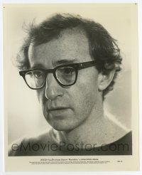 6a556 MANHATTAN 8x10 still '79 best head & shoulders portrait of star/director Woody Allen!