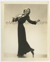 6a636 PATRICIA WELLES deluxe 8x10 still '40s the pretty dancer full-length in an elegant pose!