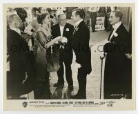 6a647 PRINCE & THE SHOWGIRL 8x10 still '57 Laurence Olivier greeting guests at fancy gathering!