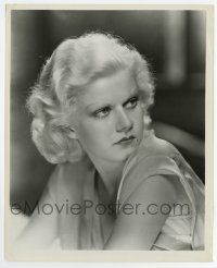 6a667 RED DUST 8x10 still '32 great close head & shoulders portrait of sexy Jean Harlow!
