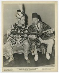 6a683 ROAD TO MOROCCO 8x10.25 still '42 c/u of Bob Hope & Bing Crosby holding musical instruments!