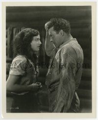 6a689 ROSE-MARIE 8.25x10 still '28 sexy young scared Joan Crawford glares at House Peters!
