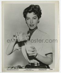 6a726 SHOW BOAT candid 8.25x10.25 still '51 great c/u of sexy Ava Gardner pouring a glass of milk!