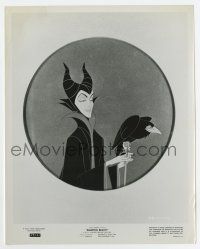 6a735 SLEEPING BEAUTY 8x10.25 still '59 Disney cartoon classic, great image of Maleficent & Diablo!