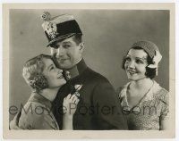 6a737 SMILING LIEUTENANT 8x10 still '31 Maurice Chevalier with Claudette Colbert & Miriam Hopkins!