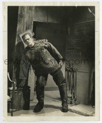 6a740 SON OF FRANKENSTEIN 8x10 still '39 best close portrait of Boris Karloff as the monster!