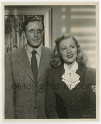 6a759 STEP BY STEP 8.25x10 still '46 badly bruised Lawrence Tierney gets married to Anne Jeffreys!