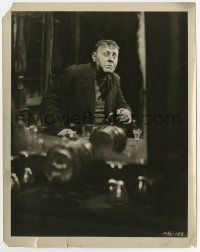 6a761 STREET OF SIN 8x10 still '28 Emil Jannings with drink in hand stares at barroom mirror!