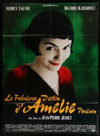 6b712 AMELIE French 1p '01 Jean-Pierre Jeunet, great photo of Audrey Tautou by Laurent Lufroy!