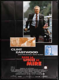 6b798 IN THE LINE OF FIRE French 1p '93 Wolfgang Petersen, Eastwood as Secret Service bodyguard!