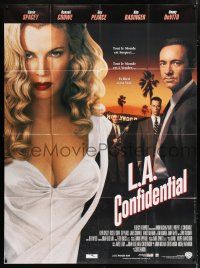 6b814 L.A. CONFIDENTIAL French 1p '97 Kevin Spacey, Russell Crowe, Danny DeVito, sexy Kim Basinger!