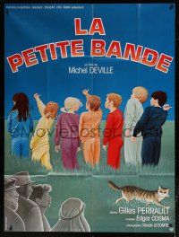 6b819 LA PETITE BANDE French 1p '83 The Small Band, Evelyne Noviant art of children hitchhiking!