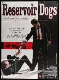 6b915 RESERVOIR DOGS French 1p '92 Tarantino, different image of Harvey Keitel & Steve Buscemi!