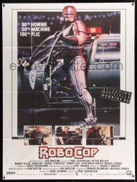 6b920 ROBOCOP French 1p '88 Verhoeven classic, Peter Weller is part man, part machine, all cop!