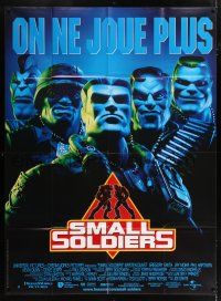 6b944 SMALL SOLDIERS French 1p '98 computer animated CGI cartoon directed by Joe Dante!