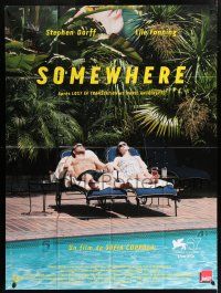 6b945 SOMEWHERE French 1p '10 Stephen Dorff & Elle Fanning by swimming pool, Sofia Coppola!