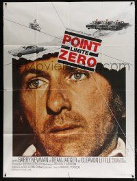 6b984 VANISHING POINT French 1p '71 car chase cult classic, cool completely different image!